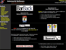 Tablet Screenshot of barback.com